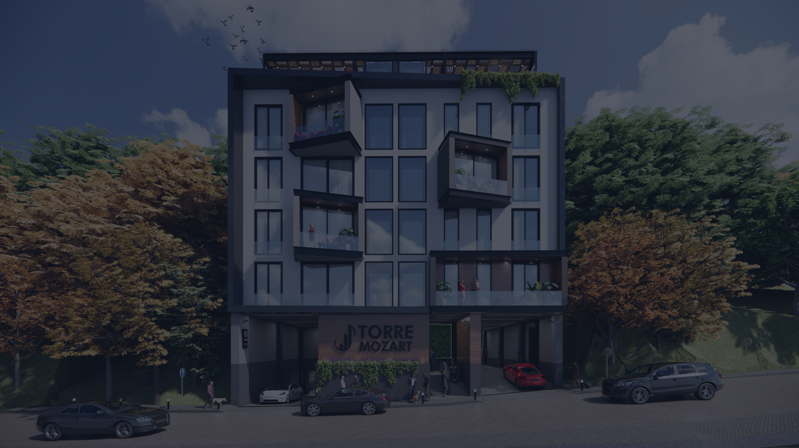 Fachada del desarrollo