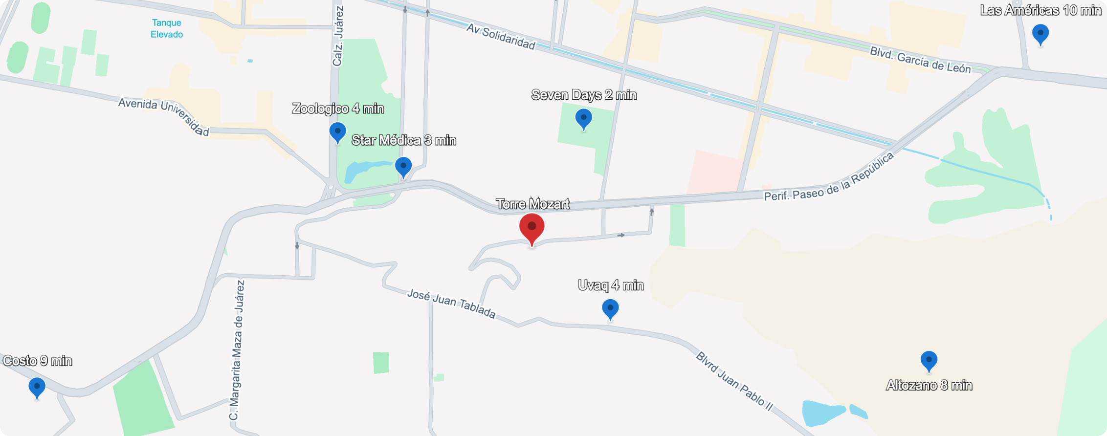 Ubicación de Torre Mozart