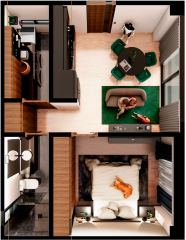 Prototipo Symphony 1: 1 recámara